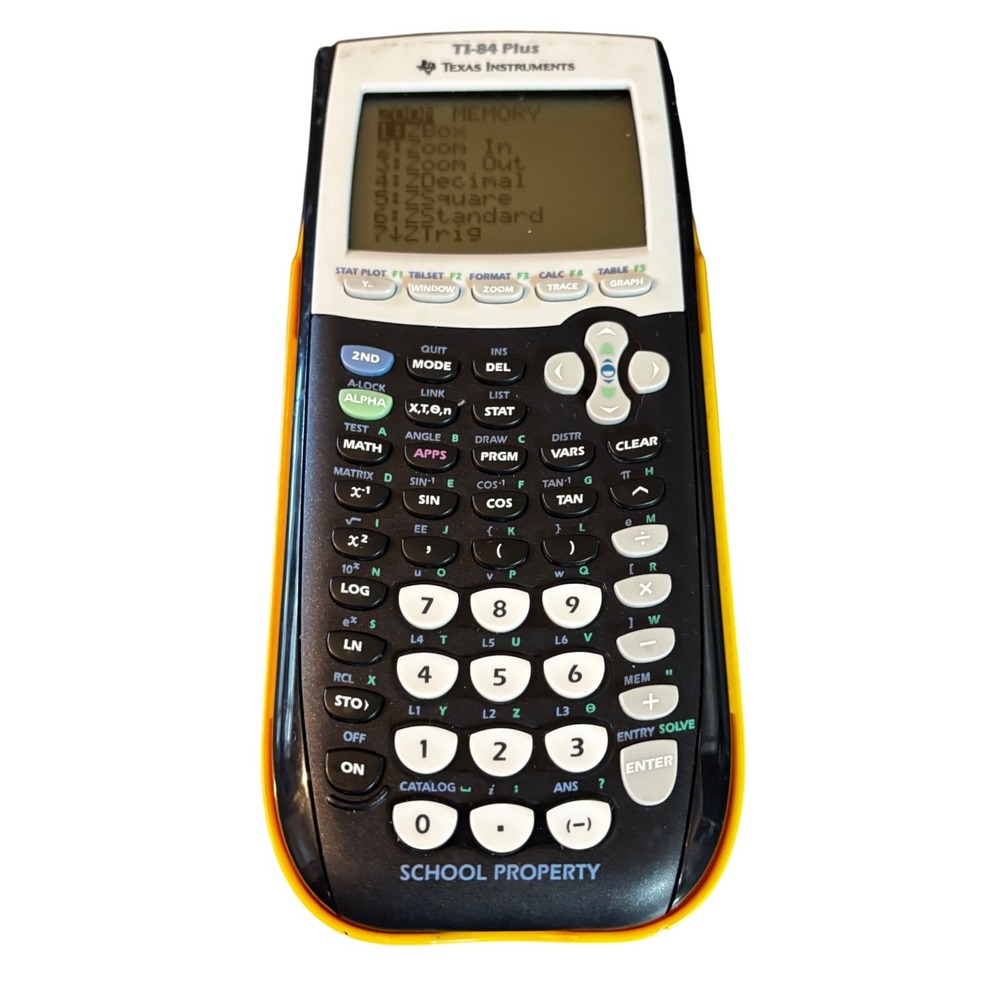 Texas Instruments TI-84 Plus Graphing Calculator‎ Yellow